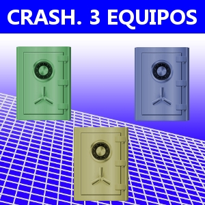 CRASH. 3 EQUIPOS