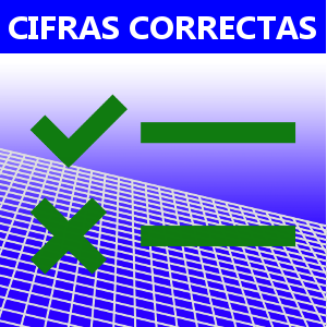 CIFRAS CORRECTAS