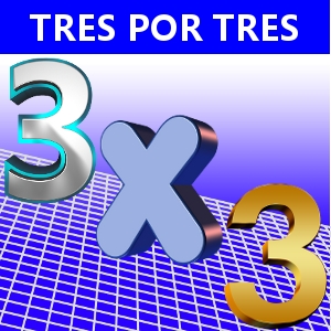 TRES POR TRES