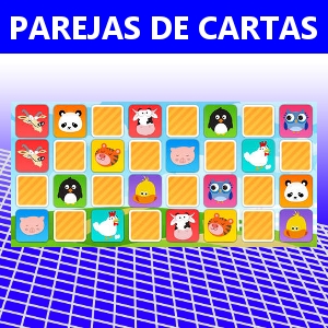 juego de cartas pares